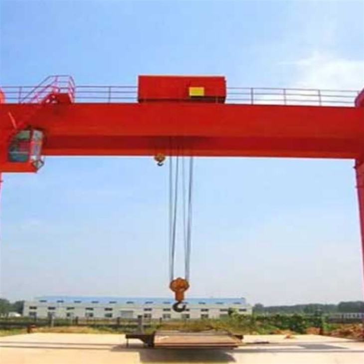 Double Girder Rail Mounted Goliath Crane