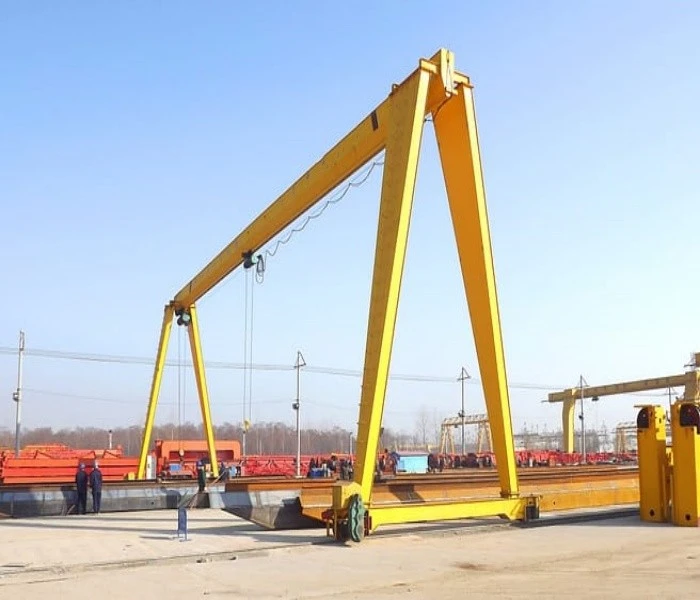 electric hoist girder gantry crane (2)