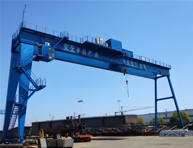 High Efficiency Ce&iso 5 Ton 10 Ton 20 Ton Double Girder Gantry Crane