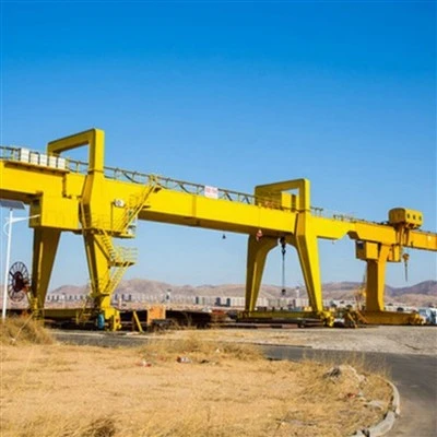 Craein Gantry Girder Dúbailte 100 Tona