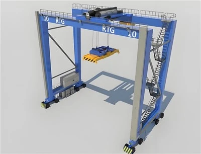 Ardaithe Lasmuigh Craein Coimeádán Gantry Double Girder Durable